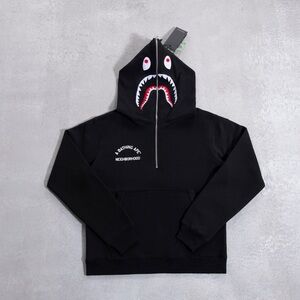 Bape Black Shark Hoodie